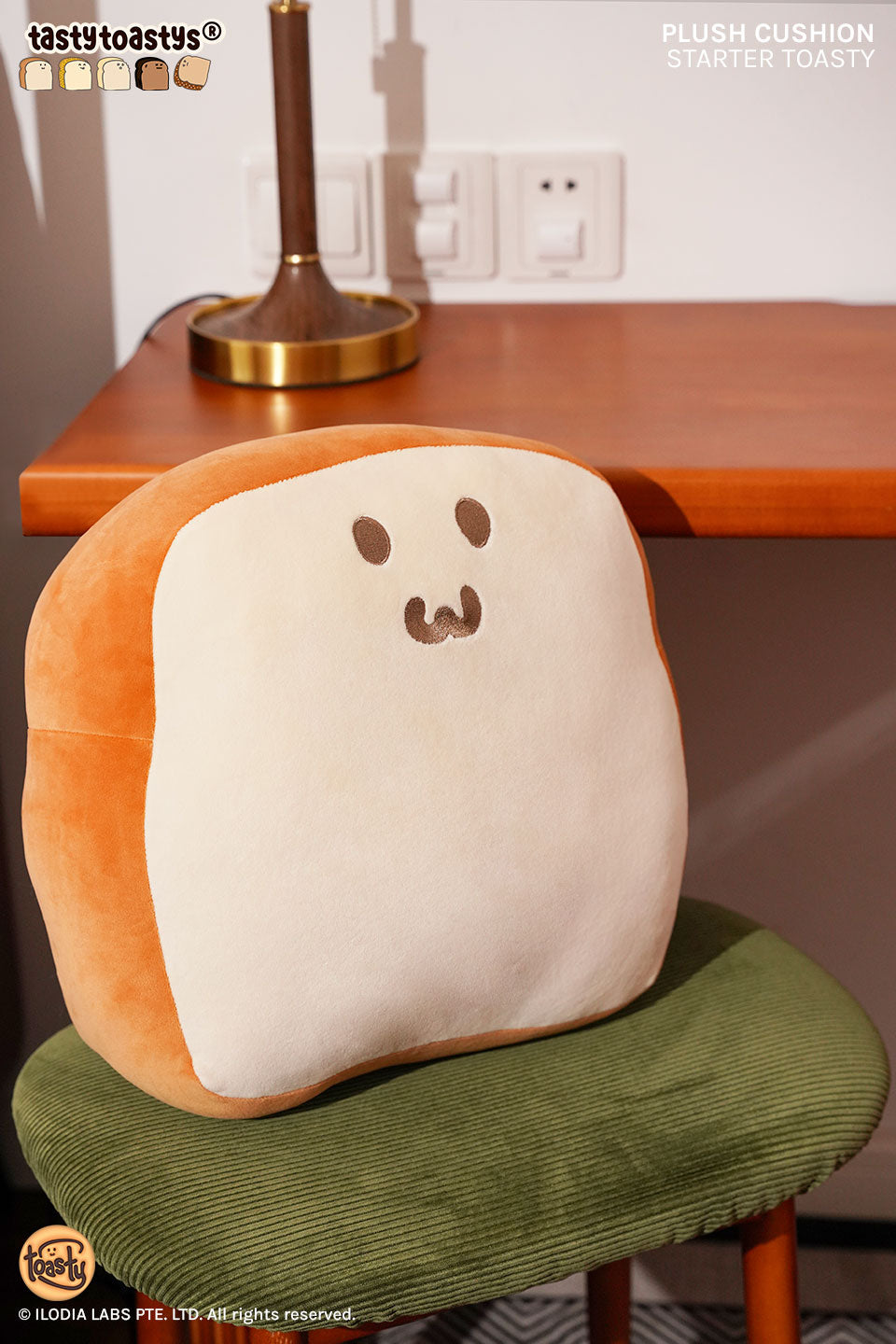 Starter Toasty 12" Plush Cushion