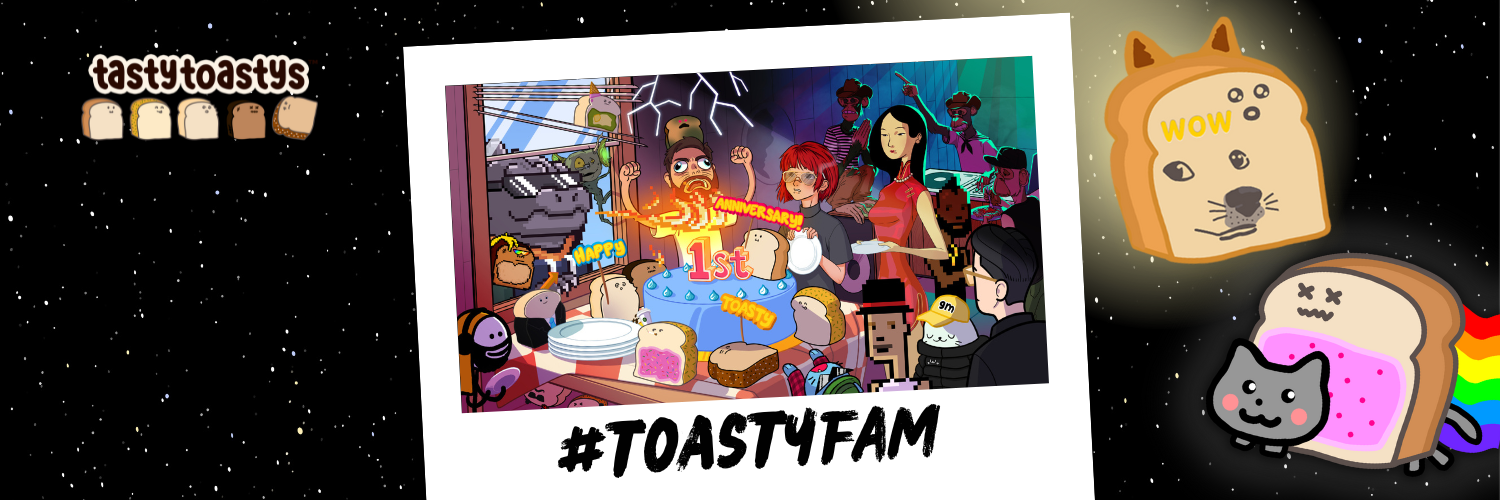 Tasty Toastys Digital Collectibles - Exclusive Checkout Page