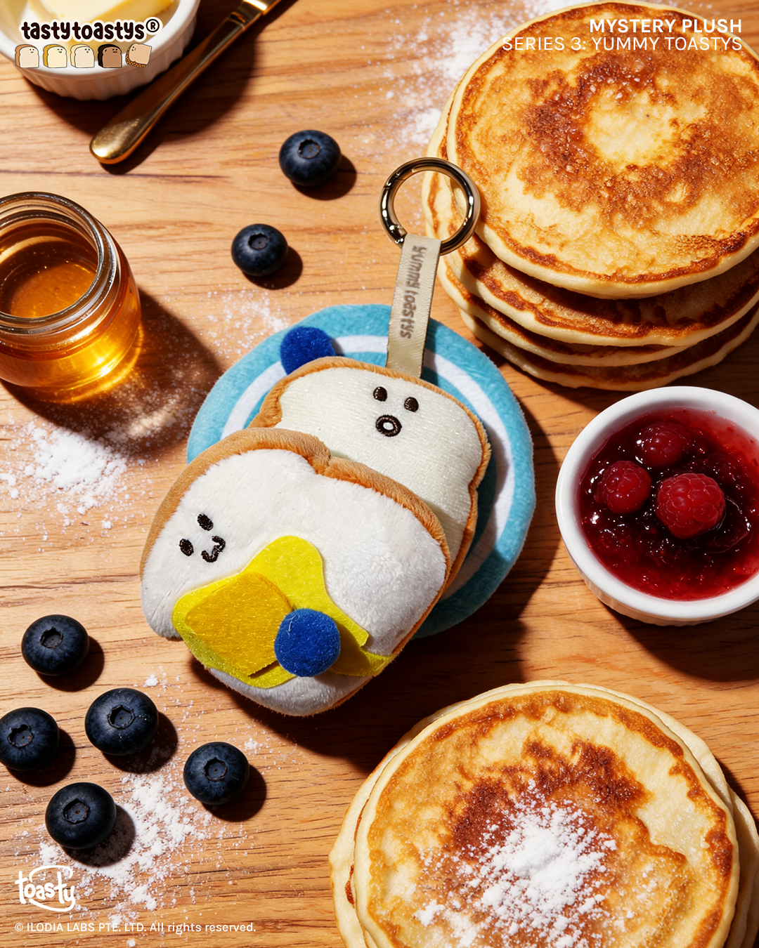 Yummy Toastys: Mystery Plush Series 3