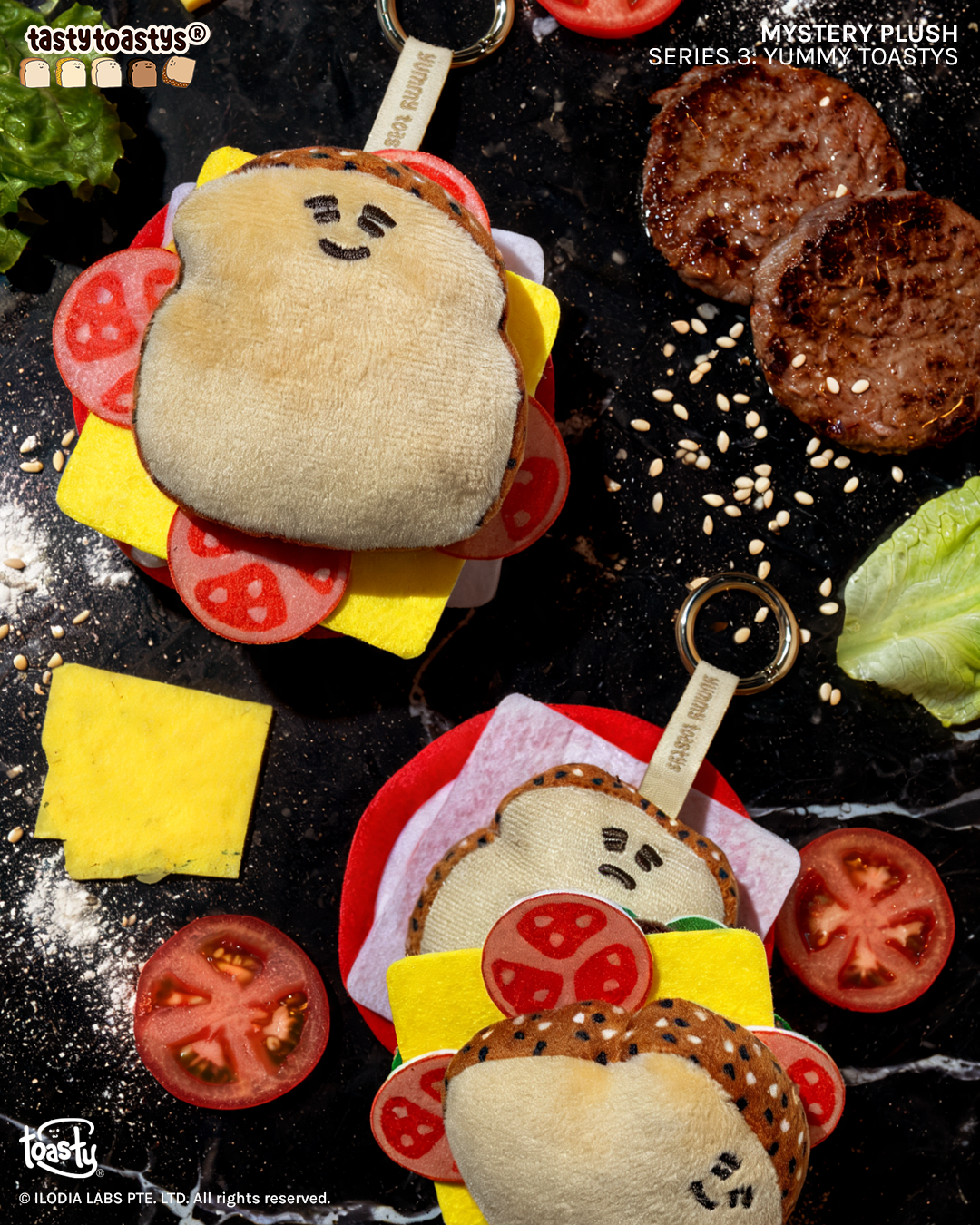 Yummy Toastys: Mystery Plush Series 3