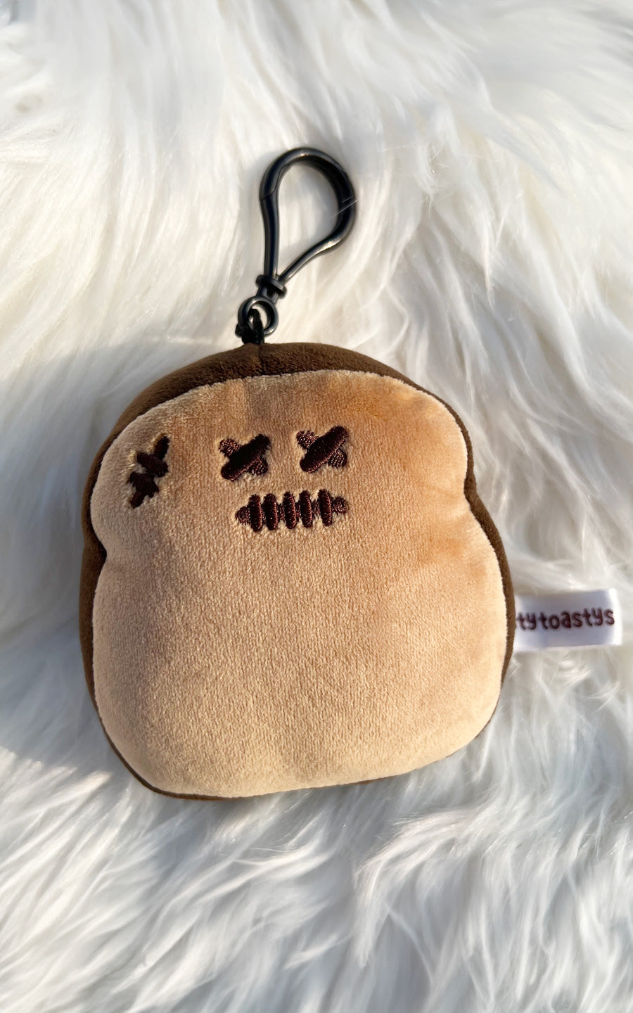 Burnt Toasty 4" Clip-on Plush