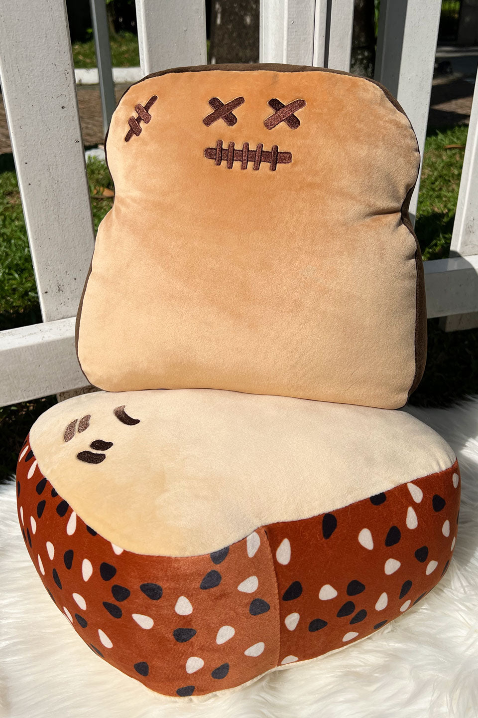 Burnt Toasty 12" Plush Cushion - Limited Edition