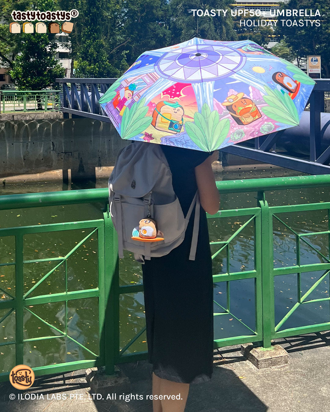 Holiday Toastys UPF50+ Umbrella (Limited Edition)