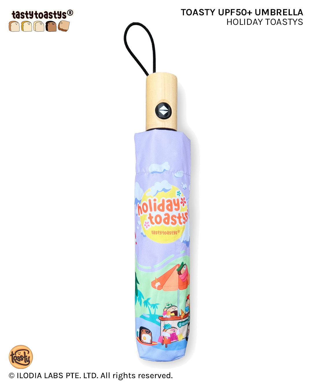 Holiday Toastys UPF50+ Umbrella (Limited Edition)