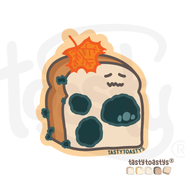 Yummy Tasty Toastys Waterproof Vinyl Stickers