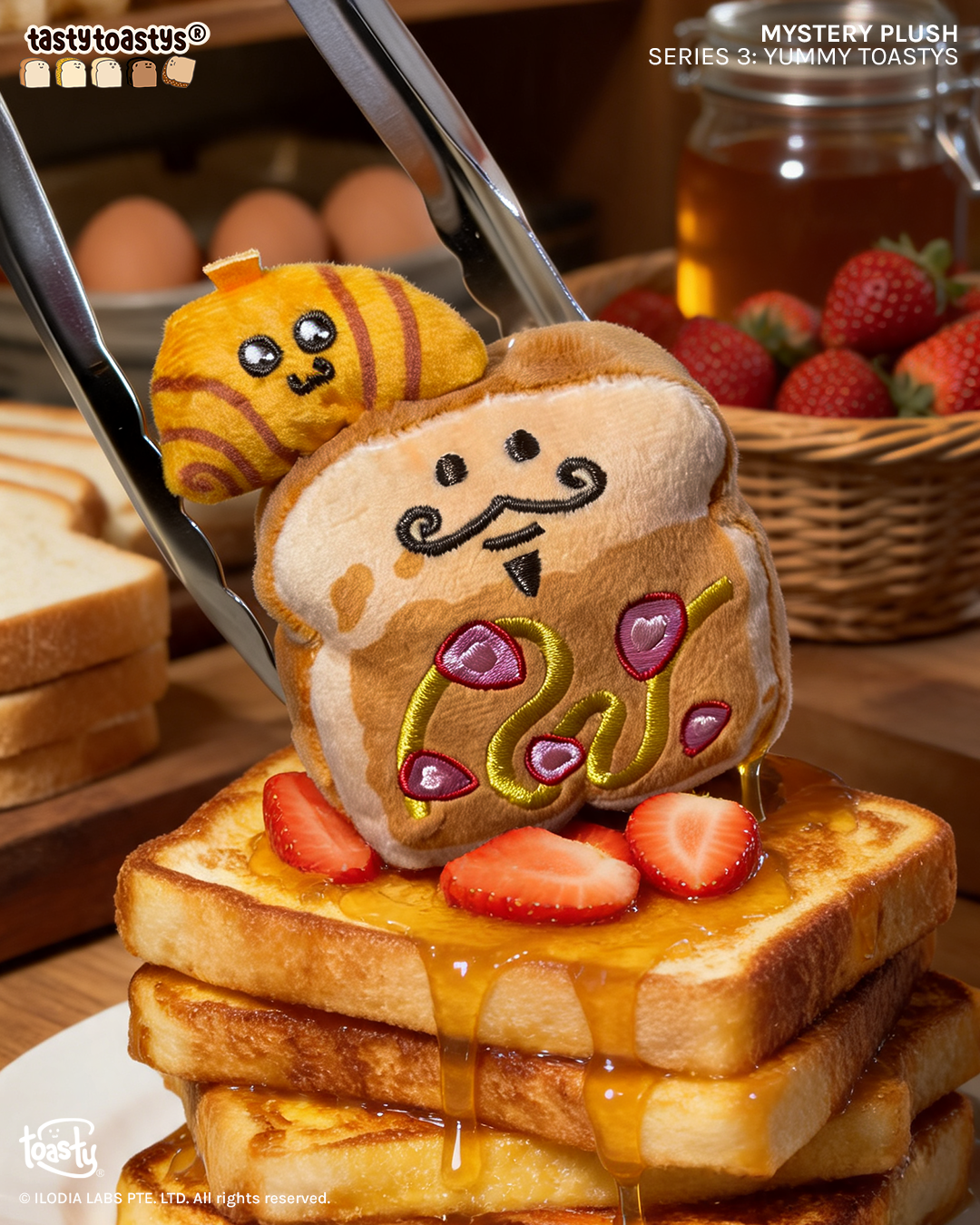 Yummy Toastys: Mystery Plush Series 3