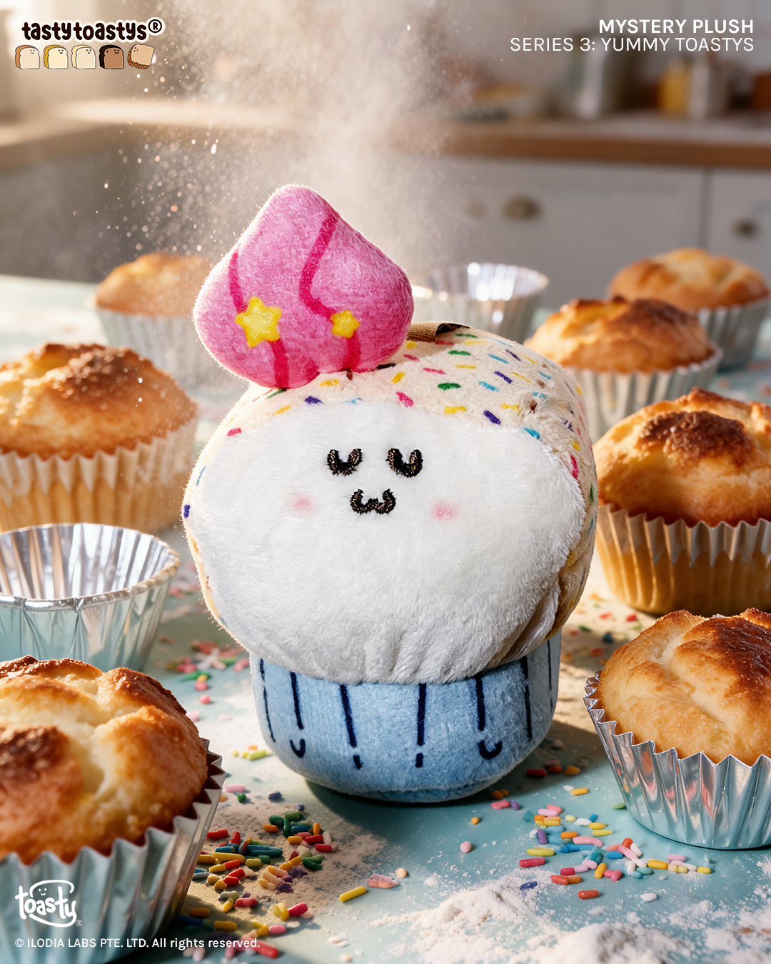 Yummy Toastys: Mystery Plush Series 3