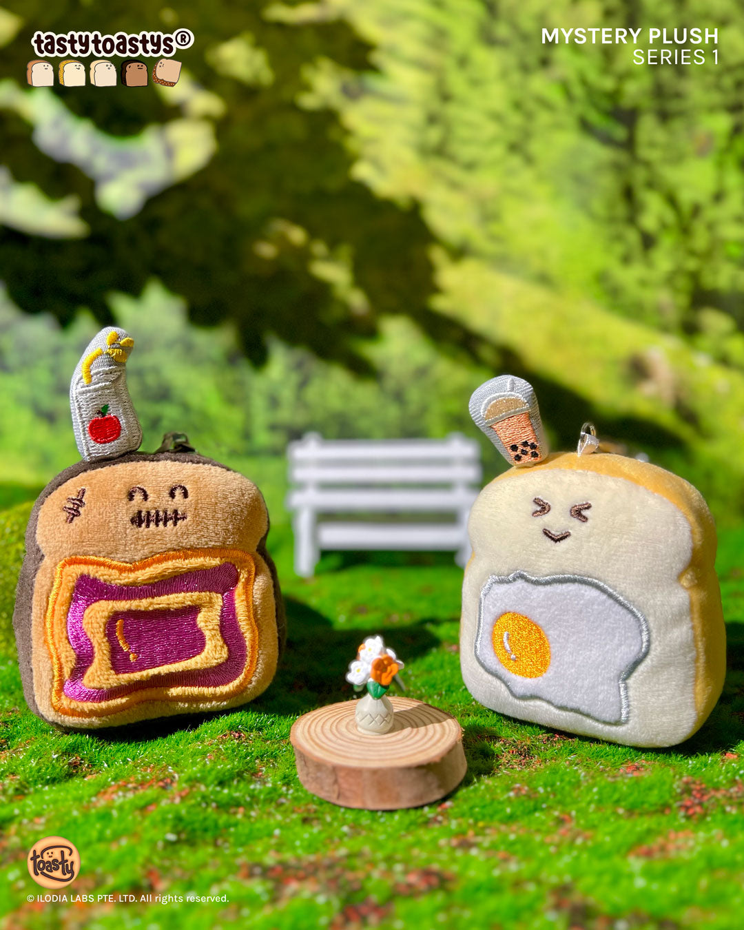 Tasty Toastys Mystery Plush Series 1