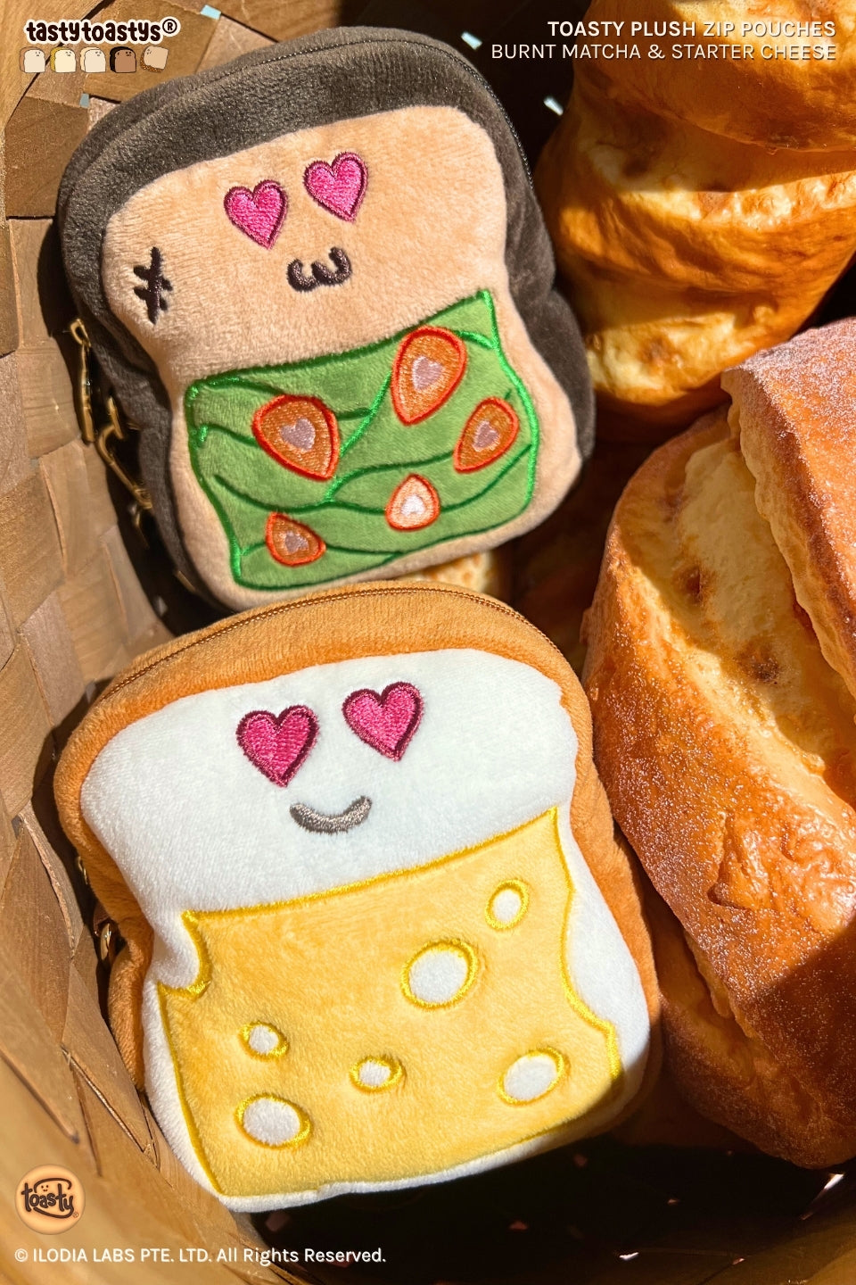 Toasty Plush Zip Pouch
