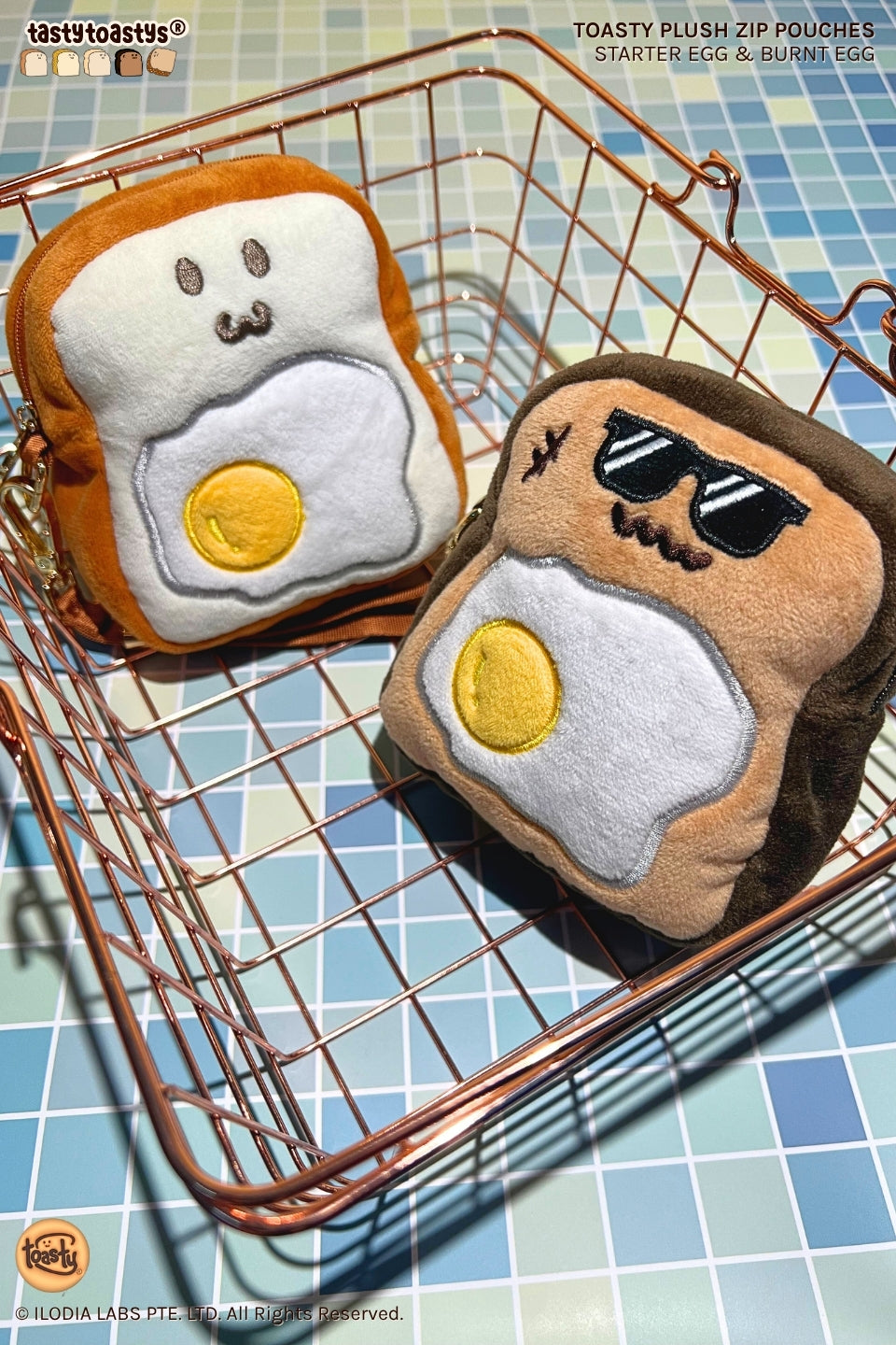 Toasty Plush Zip Pouch