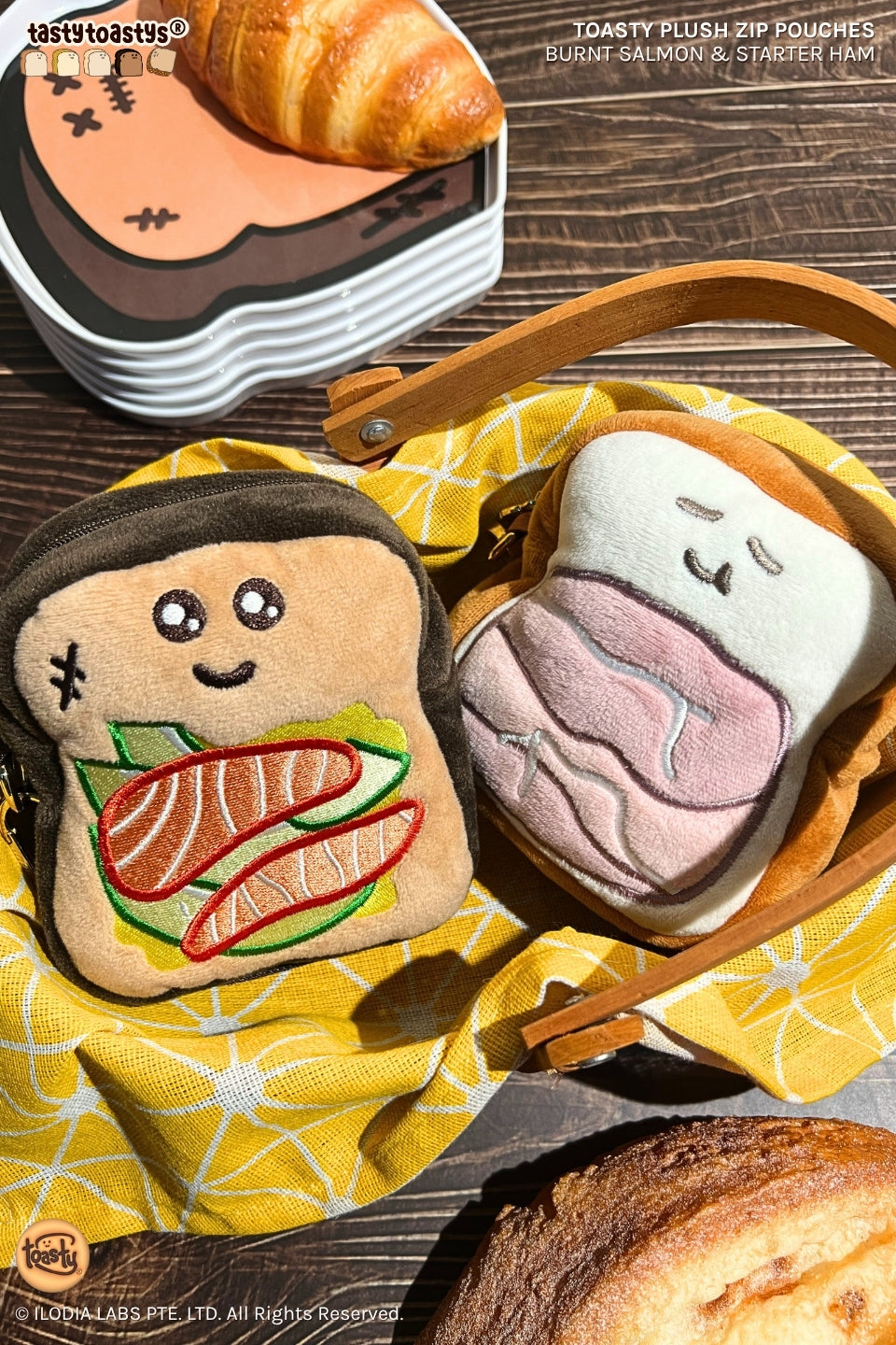 Toasty Plush Zip Pouch
