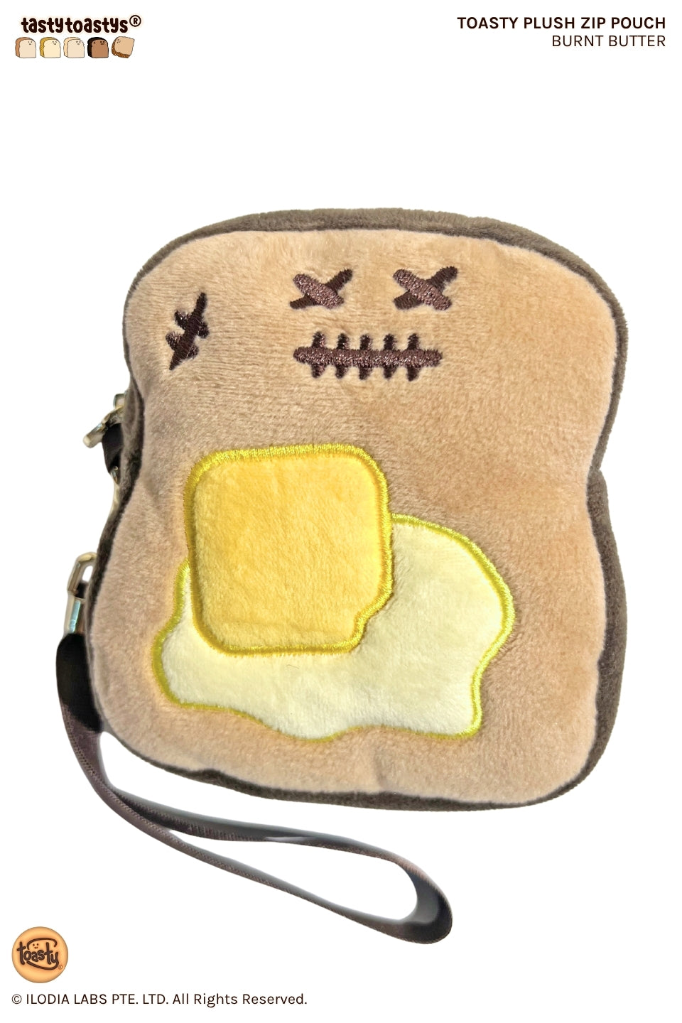 Toasty Plush Zip Pouch
