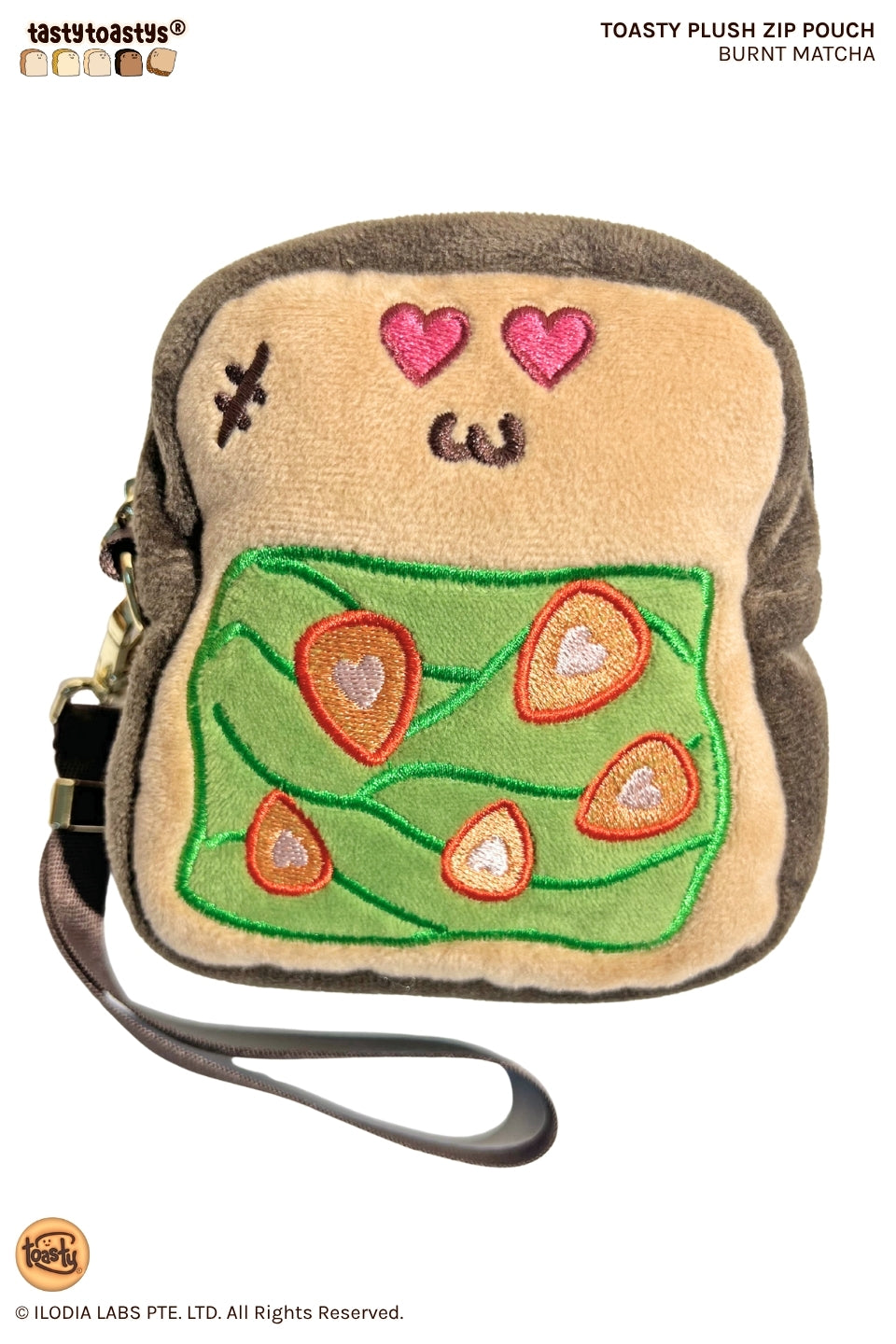 Toasty Plush Zip Pouch