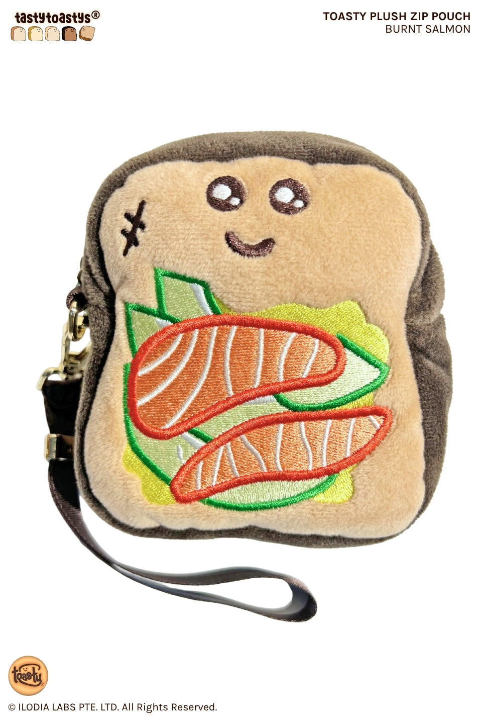 Toasty Plush Zip Pouch