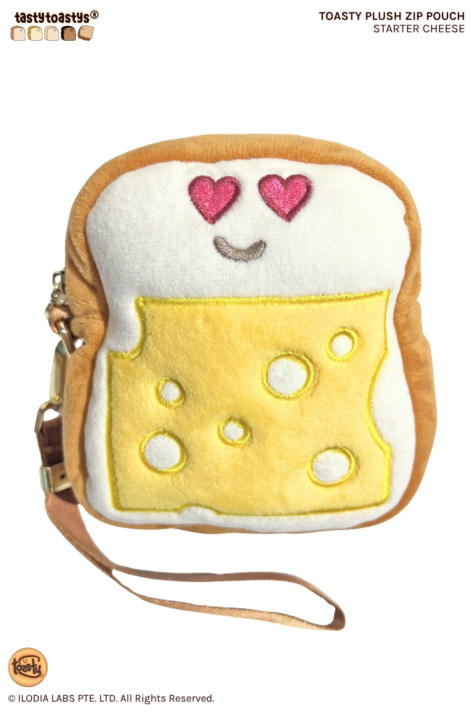 Toasty Plush Zip Pouch