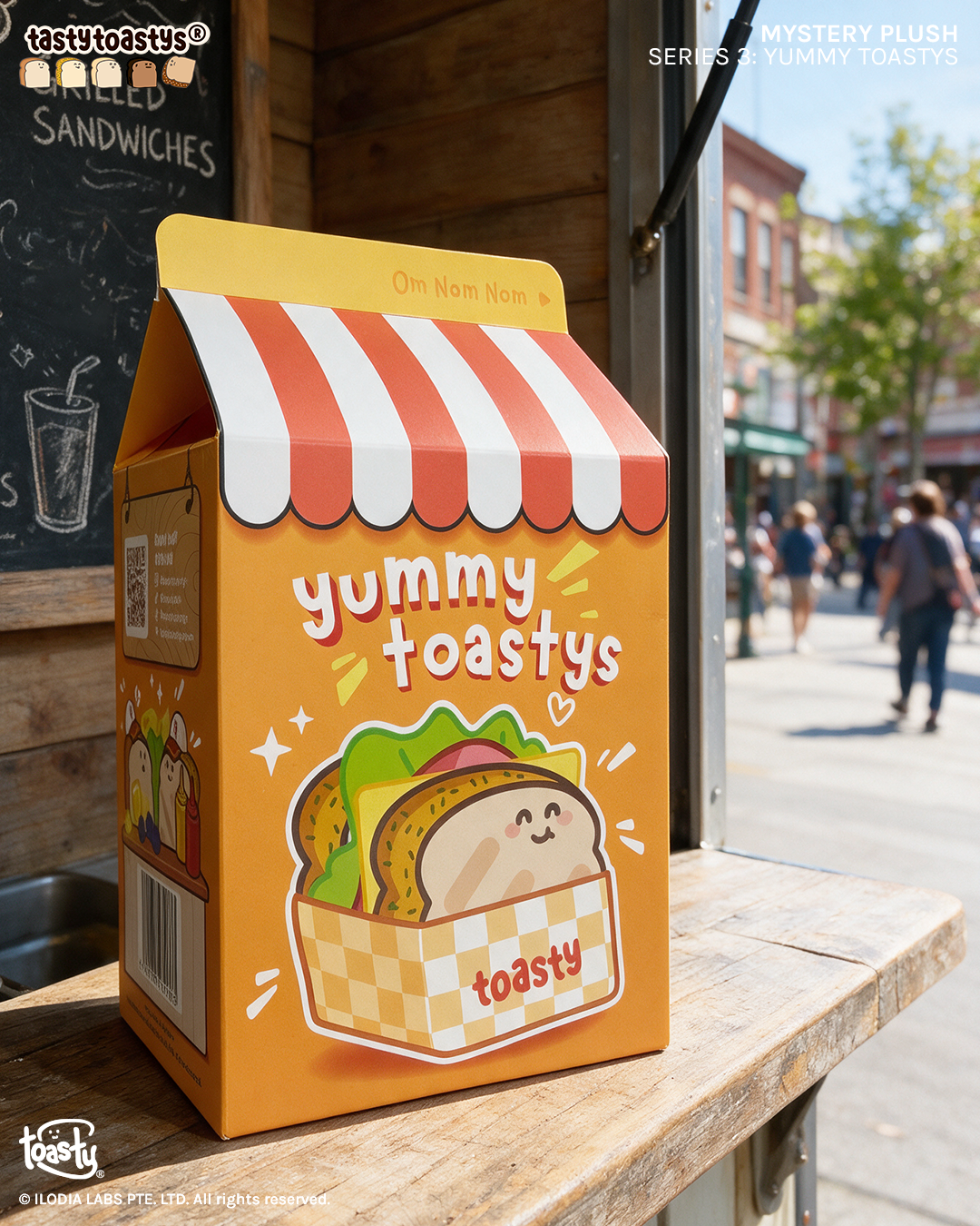 Yummy Toastys: Mystery Plush Series 3
