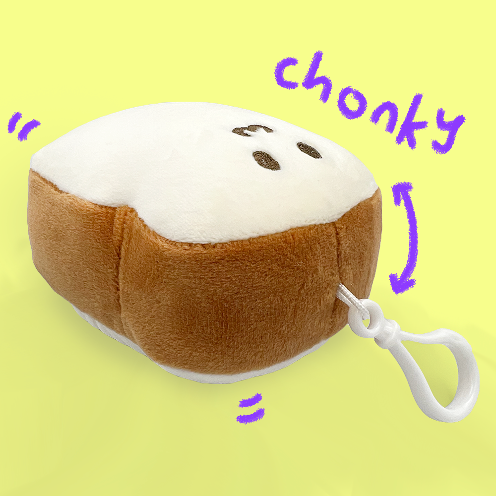 Starter Toasty 4" Clip-on Plush